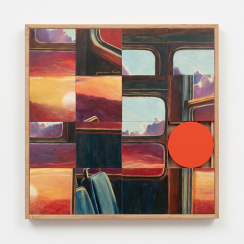 Cap sur le couchant - Tableau murale modulable en bois