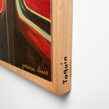 Cap sur le couchant - Tableau murale modulable en bois